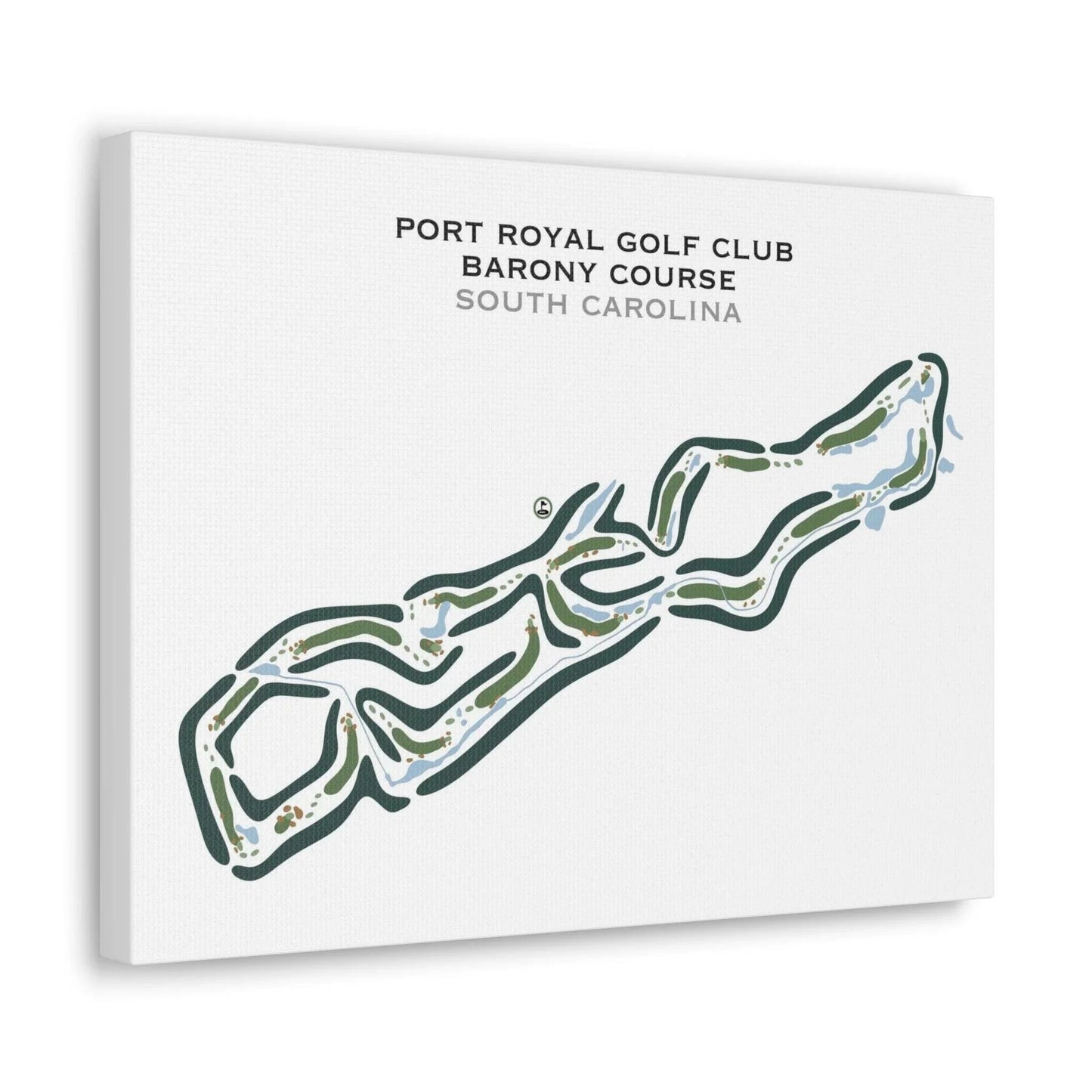 Port Royal Golf Club - Barony Course, South Carolina - Printed Golf Courses