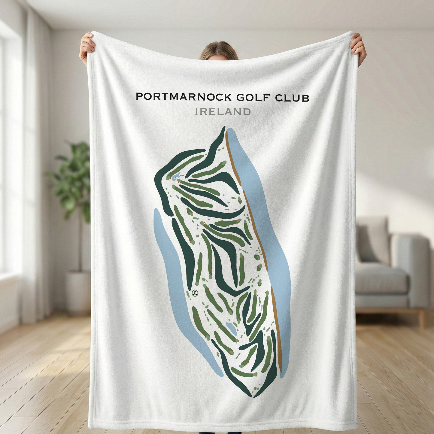 Portmarnock Golf Club, Ireland - Printed Golf Courses