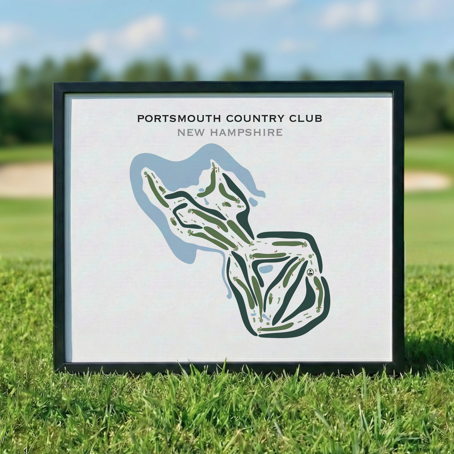Portsmouth Country Club, New Hampshire - Printed Golf Courses