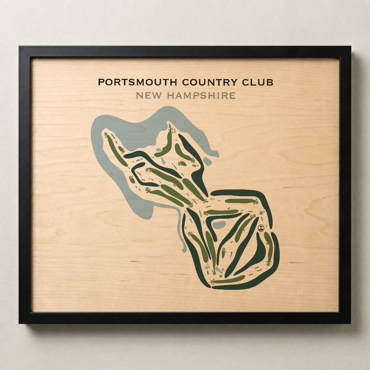 Portsmouth Country Club, New Hampshire - Printed Golf Courses
