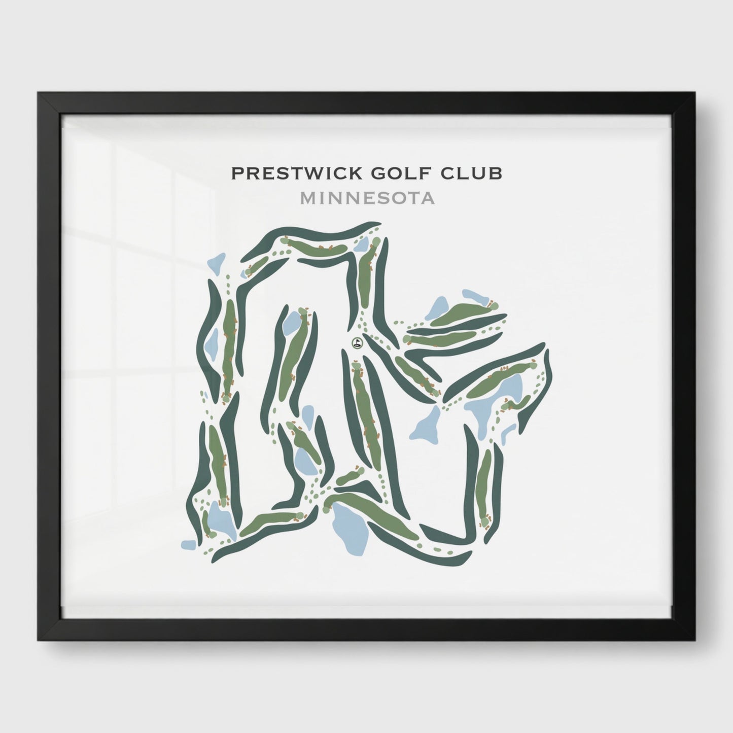 Prestwick Golf Club, Minnesota - Printed Golf Courses