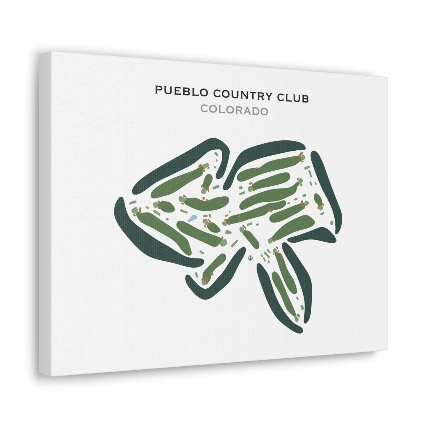 Pueblo Country Club, Colorado - Printed Golf Courses