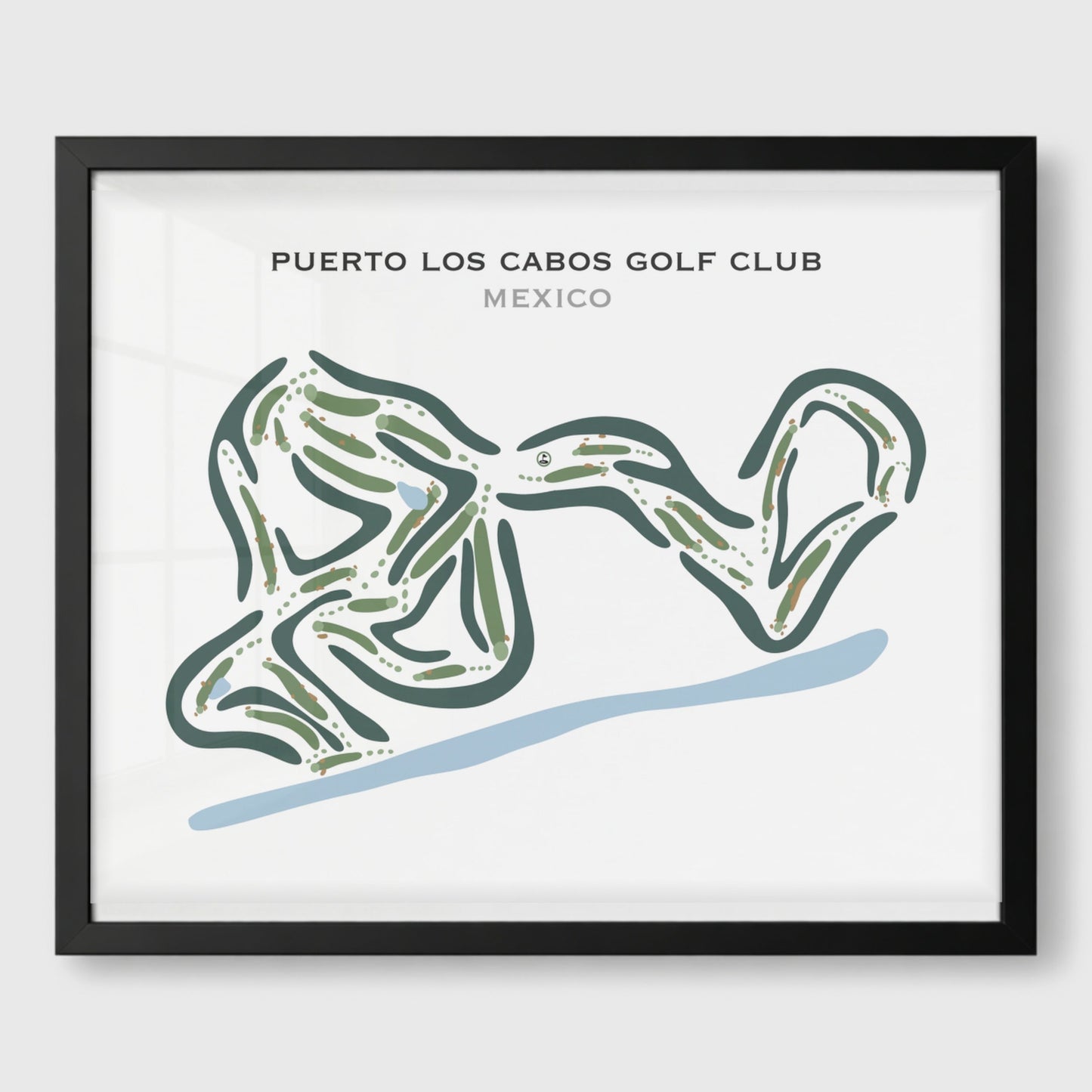Puerto Los Cabos Golf Club, Mexico - Printed Golf Courses