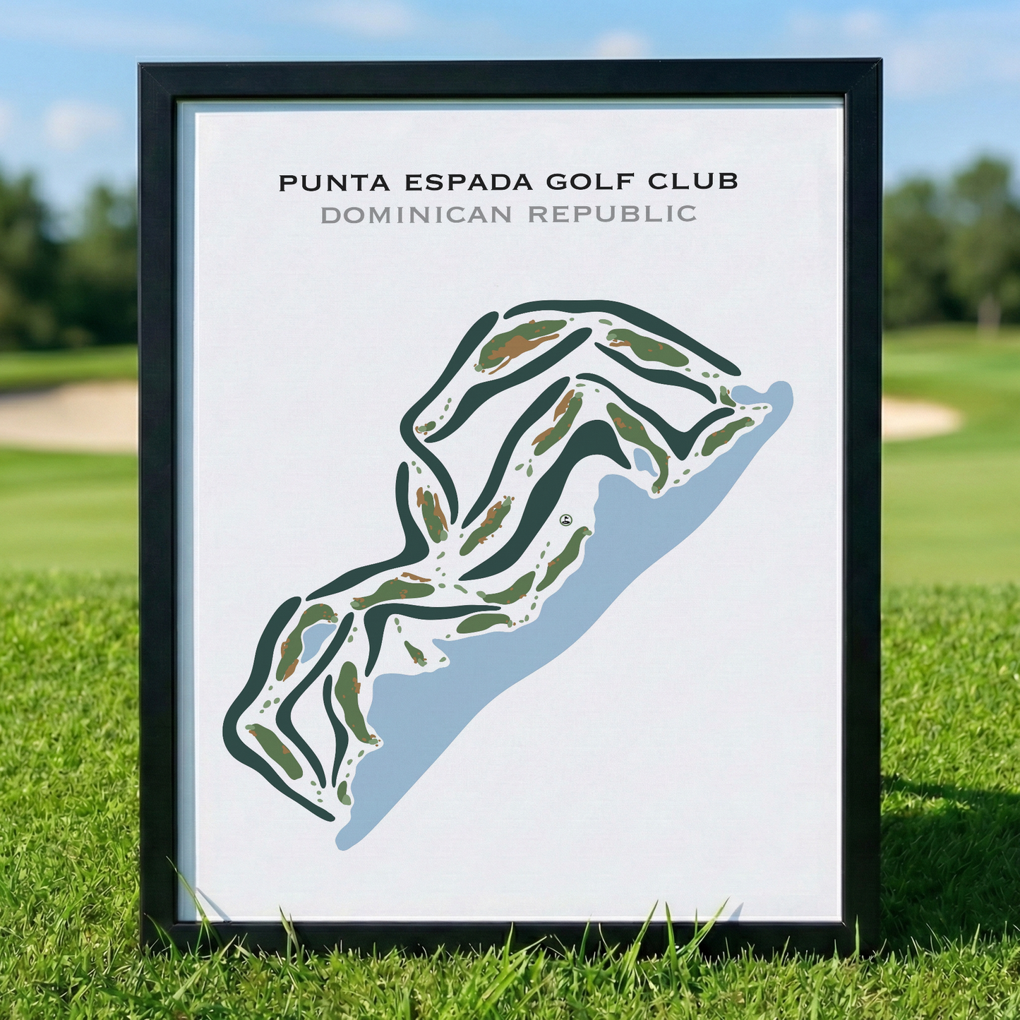 Punta Espada Golf Club, Dominican Republic - Printed Golf Courses