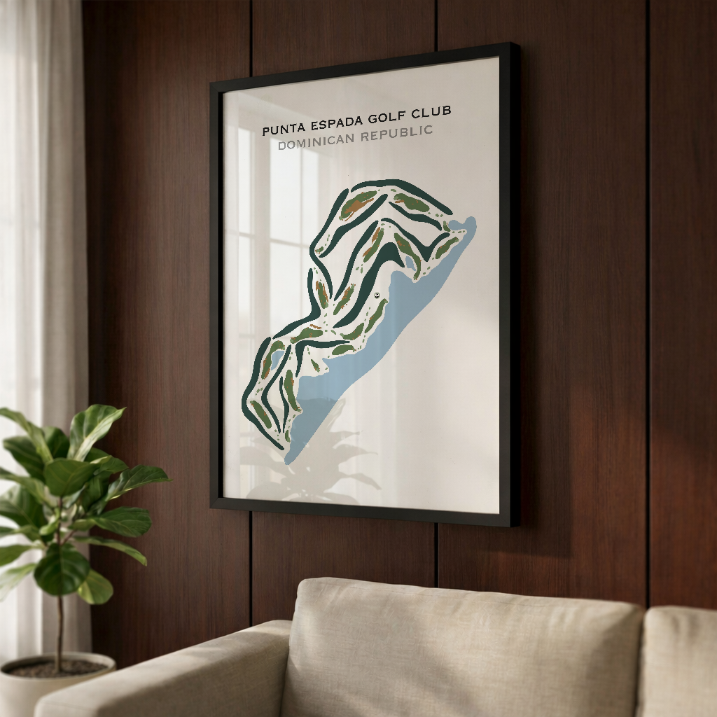 Punta Espada Golf Club, Dominican Republic - Printed Golf Courses