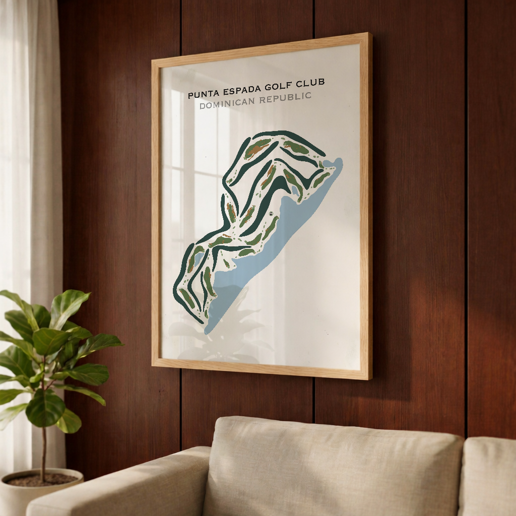 Punta Espada Golf Club, Dominican Republic - Printed Golf Courses