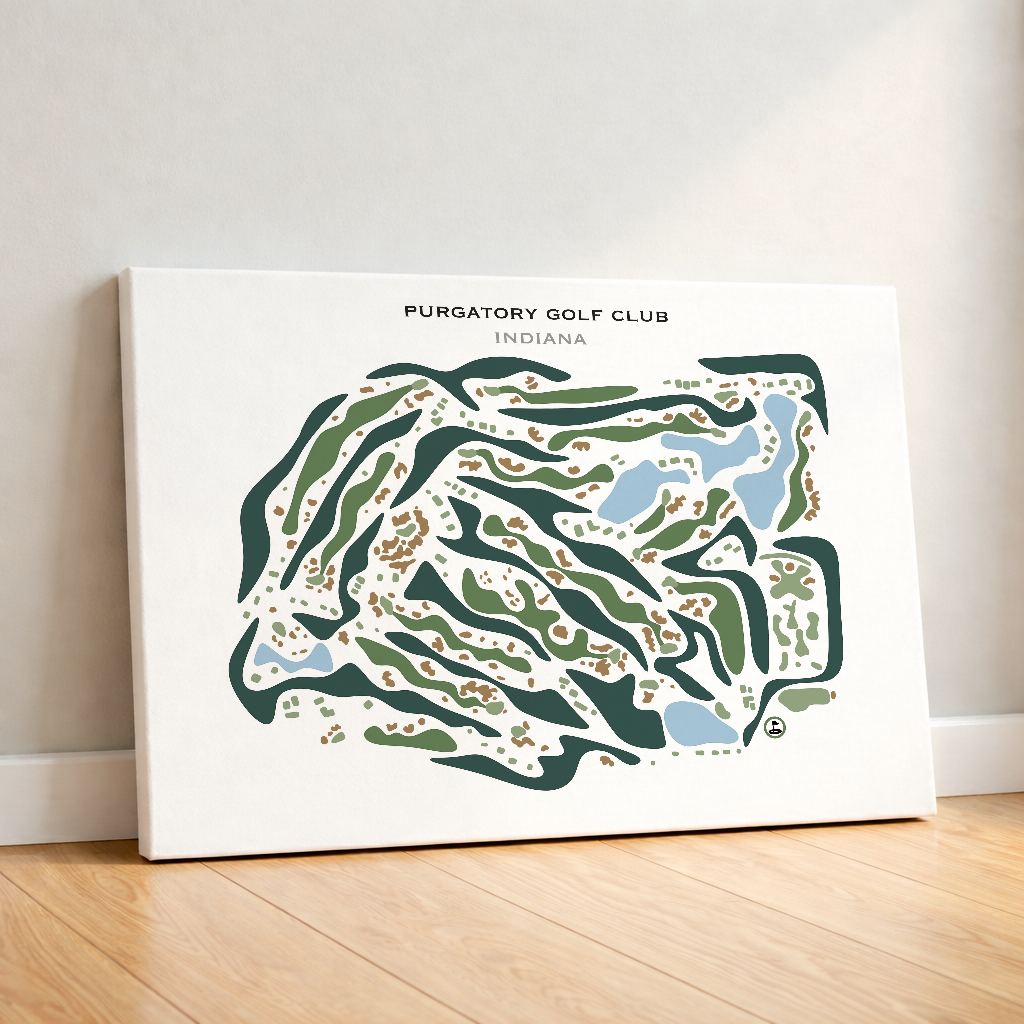 Purgatory Golf Club, Indiana - Printed Golf Courses