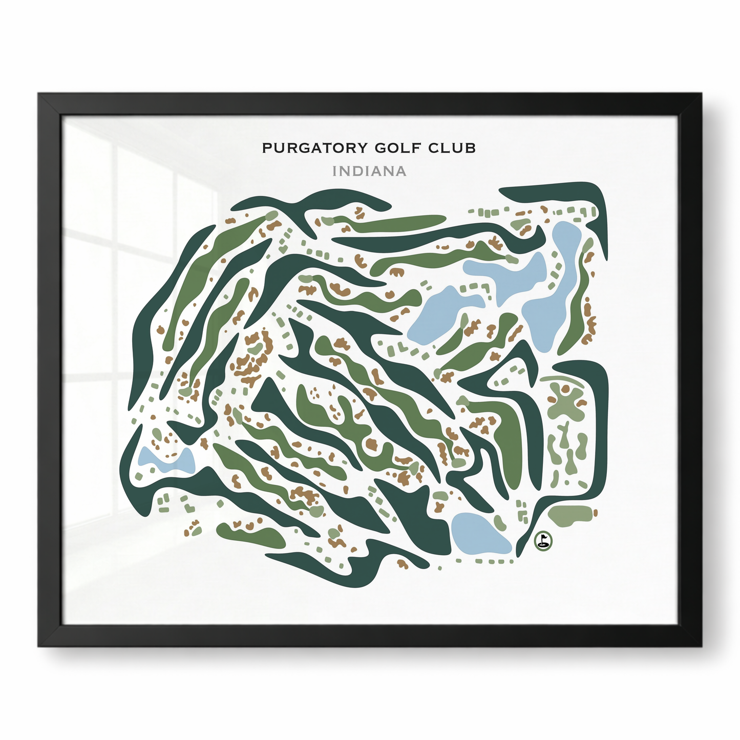 Purgatory Golf Club, Indiana - Printed Golf Courses