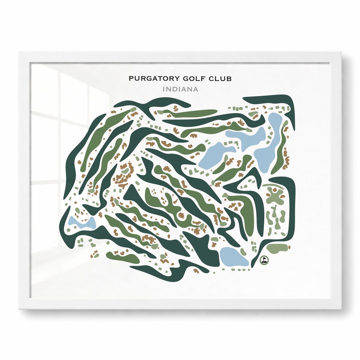 Purgatory Golf Club, Indiana - Printed Golf Courses