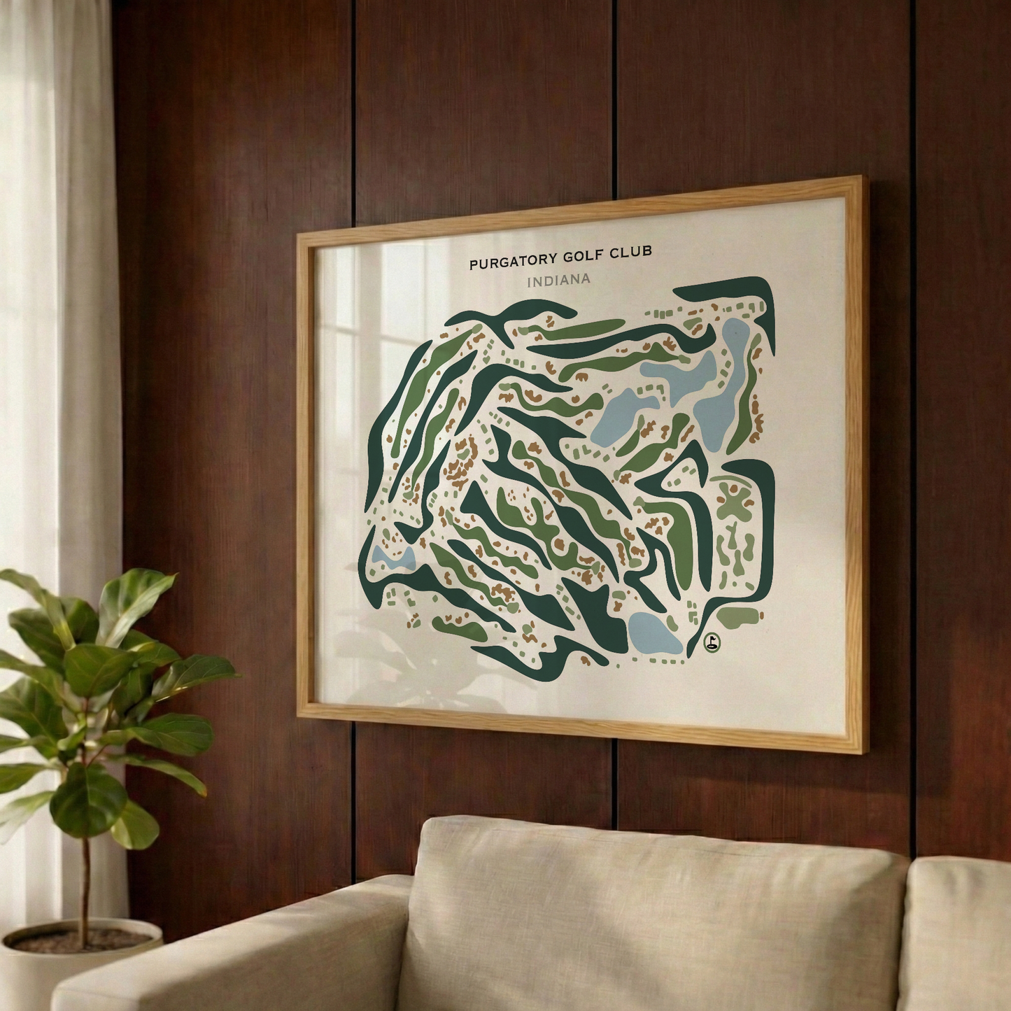 Purgatory Golf Club, Indiana - Printed Golf Courses