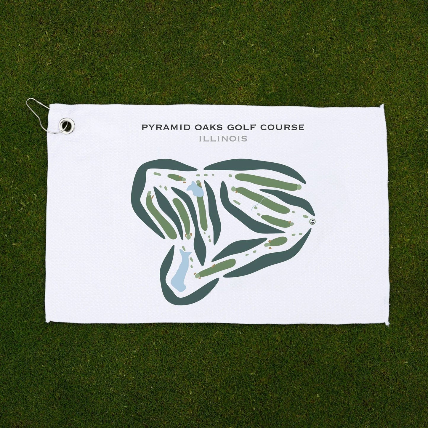 Pyramid Oaks Golf Course, Illinois - Printed Golf Courses