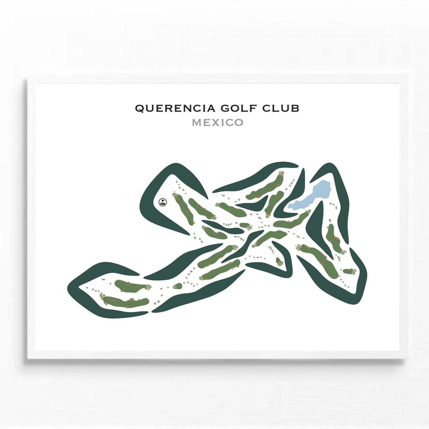 Querencia Golf Club, Mexico - Printed Golf Courses