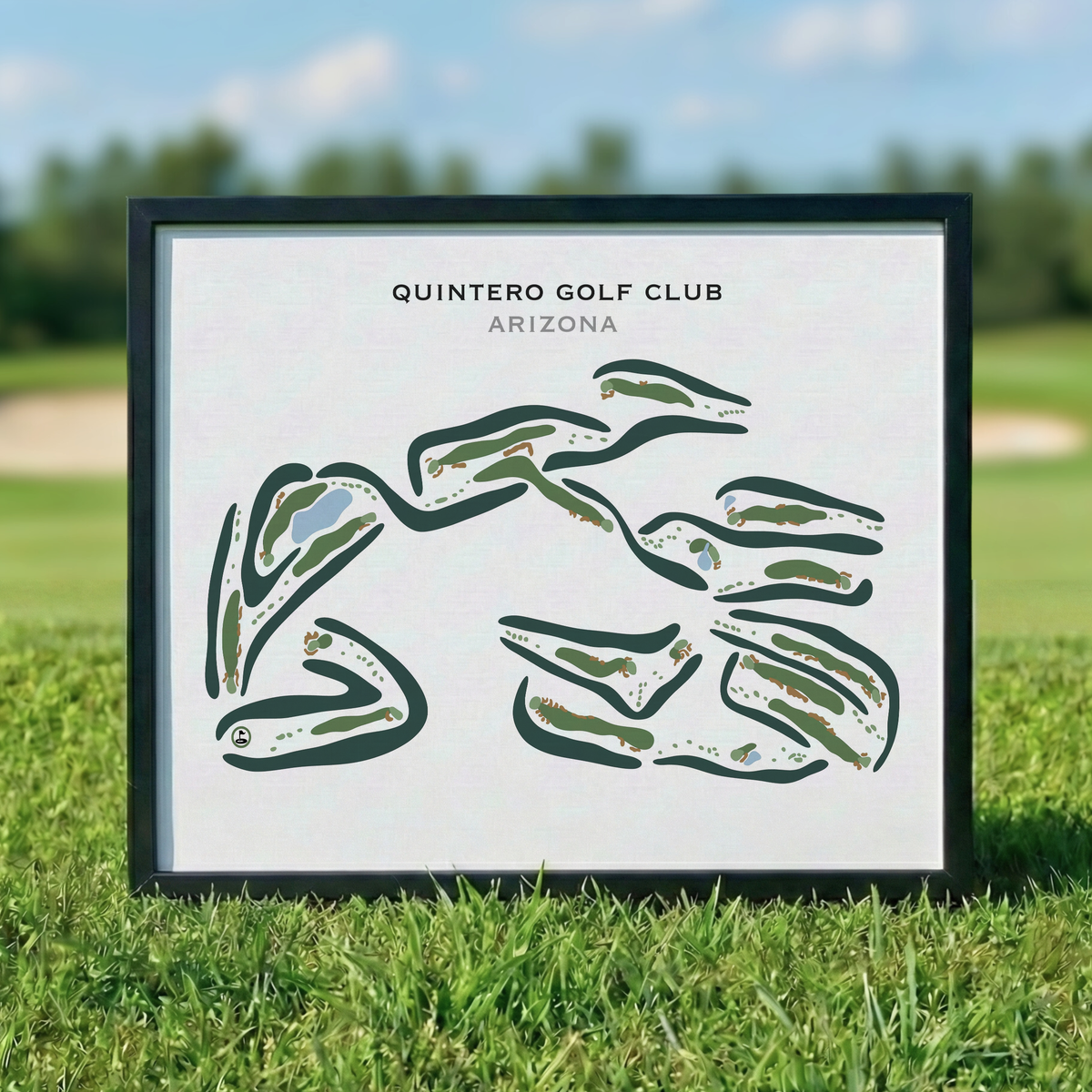 Quintero Golf Club, Arizona - Printed Golf Courses