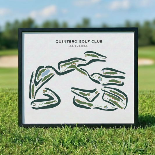 Quintero Golf Club, Arizona - Printed Golf Courses