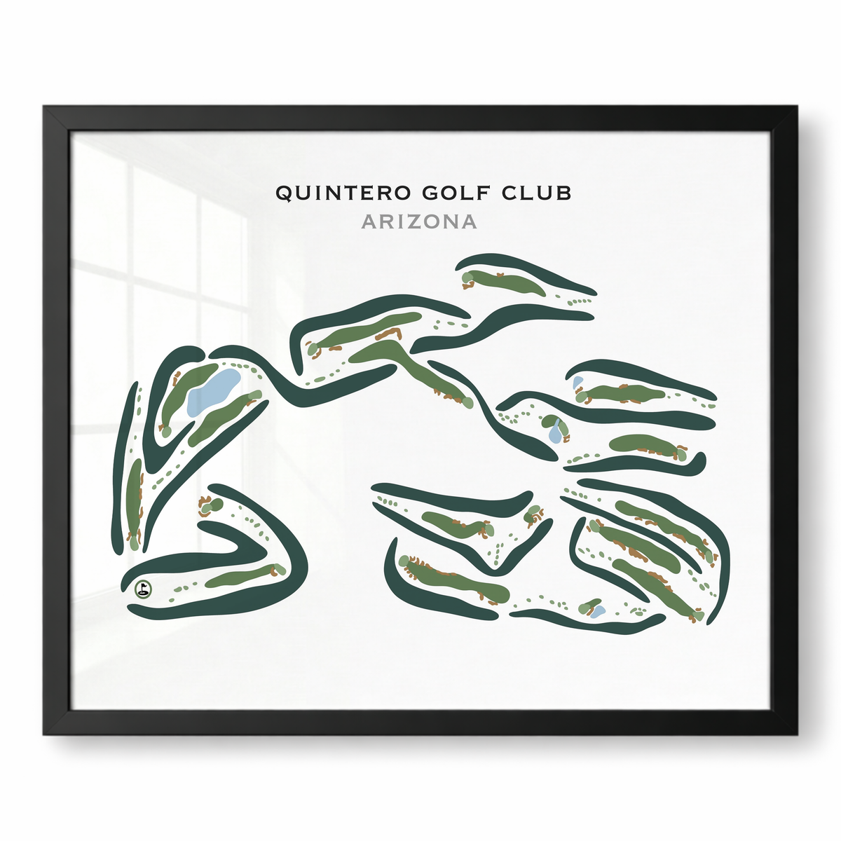 Quintero Golf Club, Arizona - Printed Golf Courses