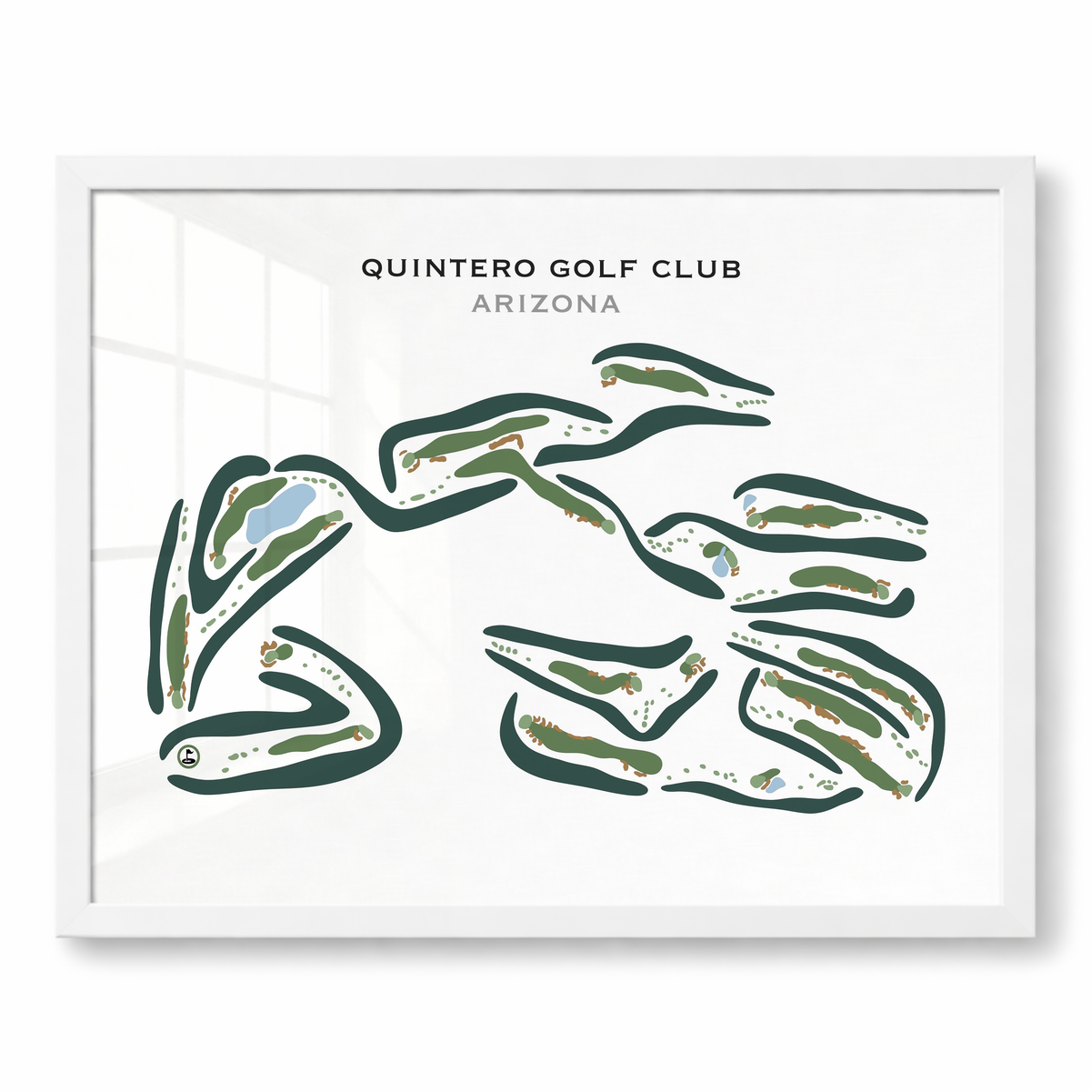 Quintero Golf Club, Arizona - Printed Golf Courses