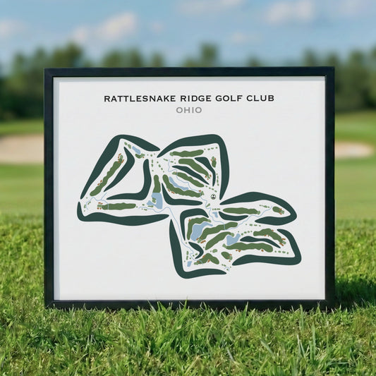 Rattlesnake Ridge Golf Club, Ohio - Printed Golf Courses