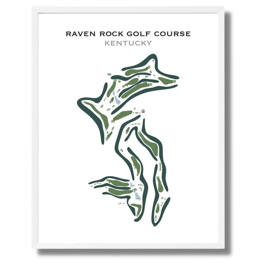 Raven Rock Golf Course, Kentucky - Printed Golf Courses