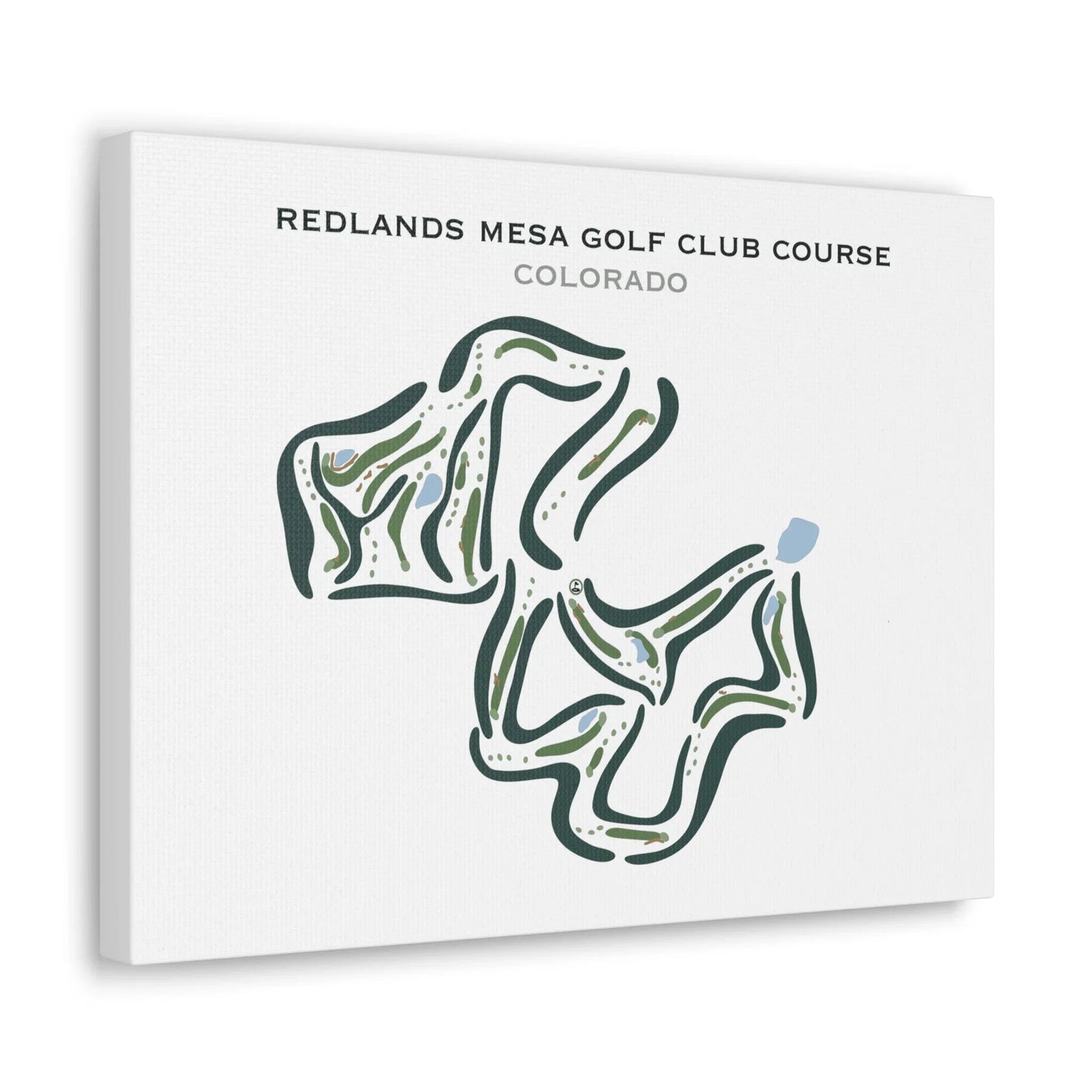 Redlands Mesa Golf Course, Colorado - Printed Golf Courses