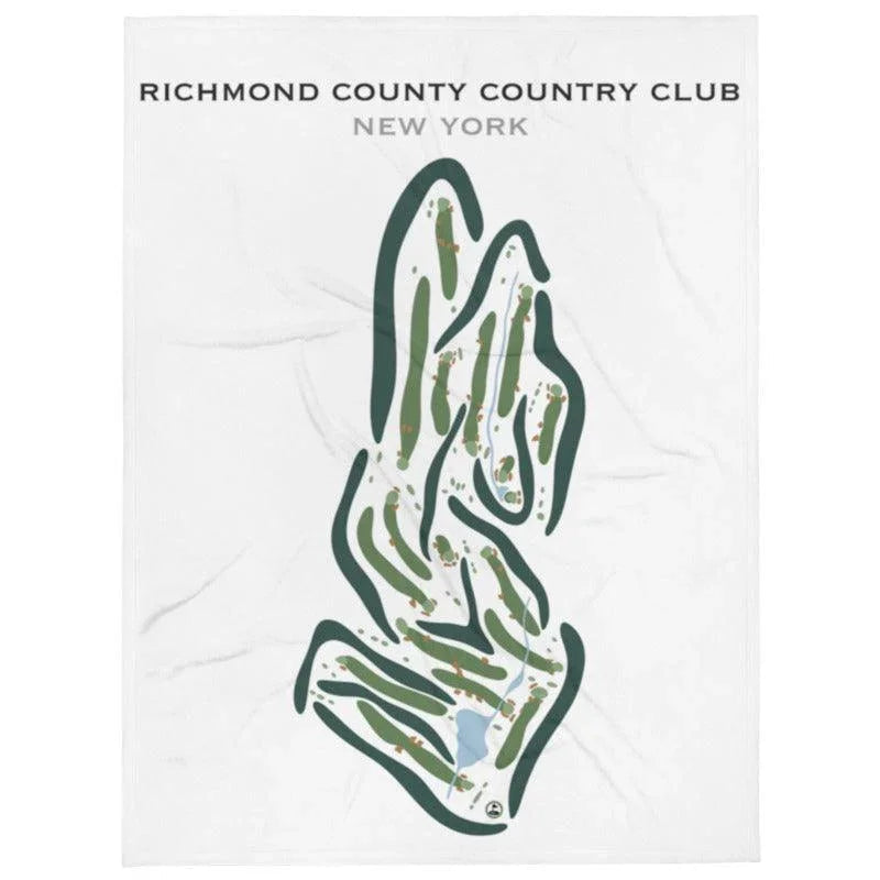 Richmond County Country Club, New York - Printed Golf Courses