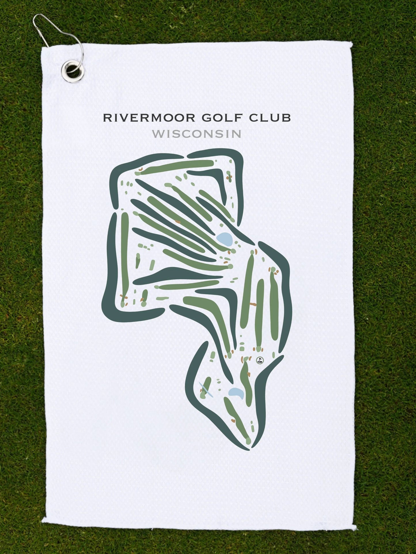 Rivermoor Golf Club, Wisconsin - Printed Golf Courses