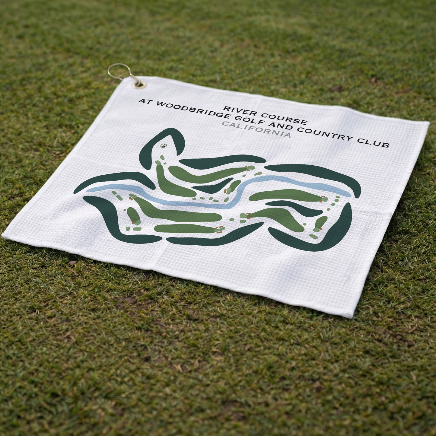 River Course at Woodbridge Golf & Country Club, California - Printed Golf Courses