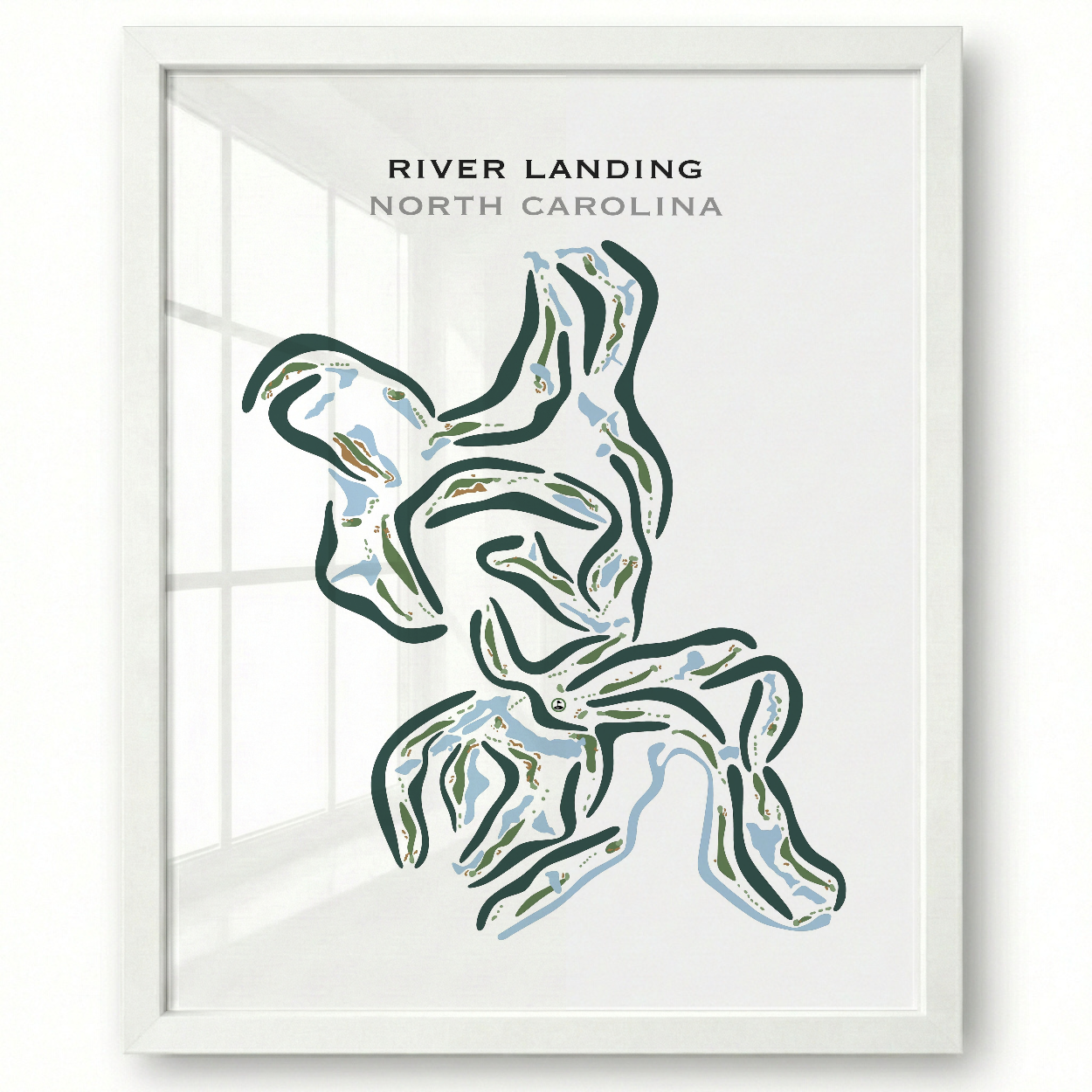 River Landing, North Carolina - Printed Golf Courses