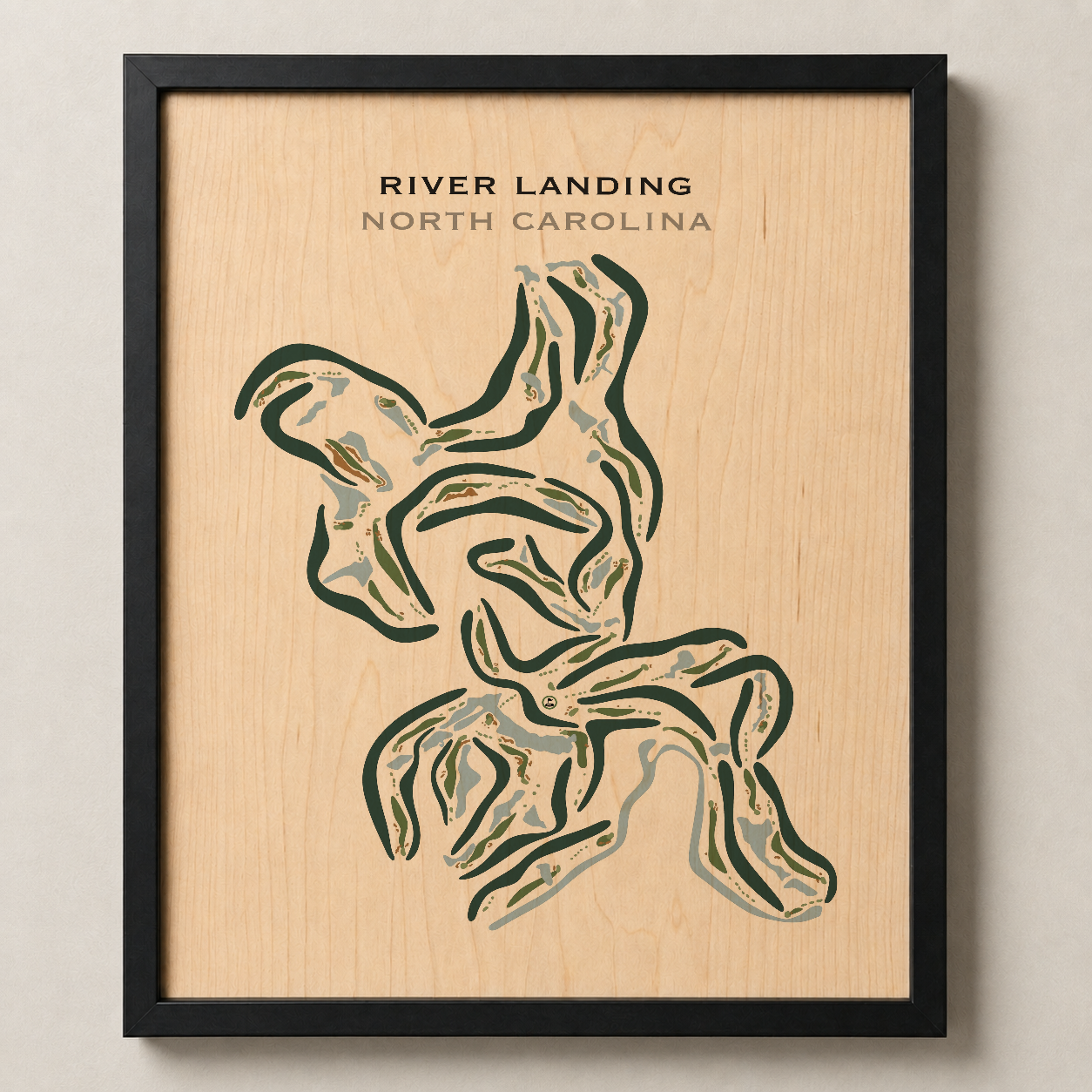 River Landing, North Carolina - Printed Golf Courses