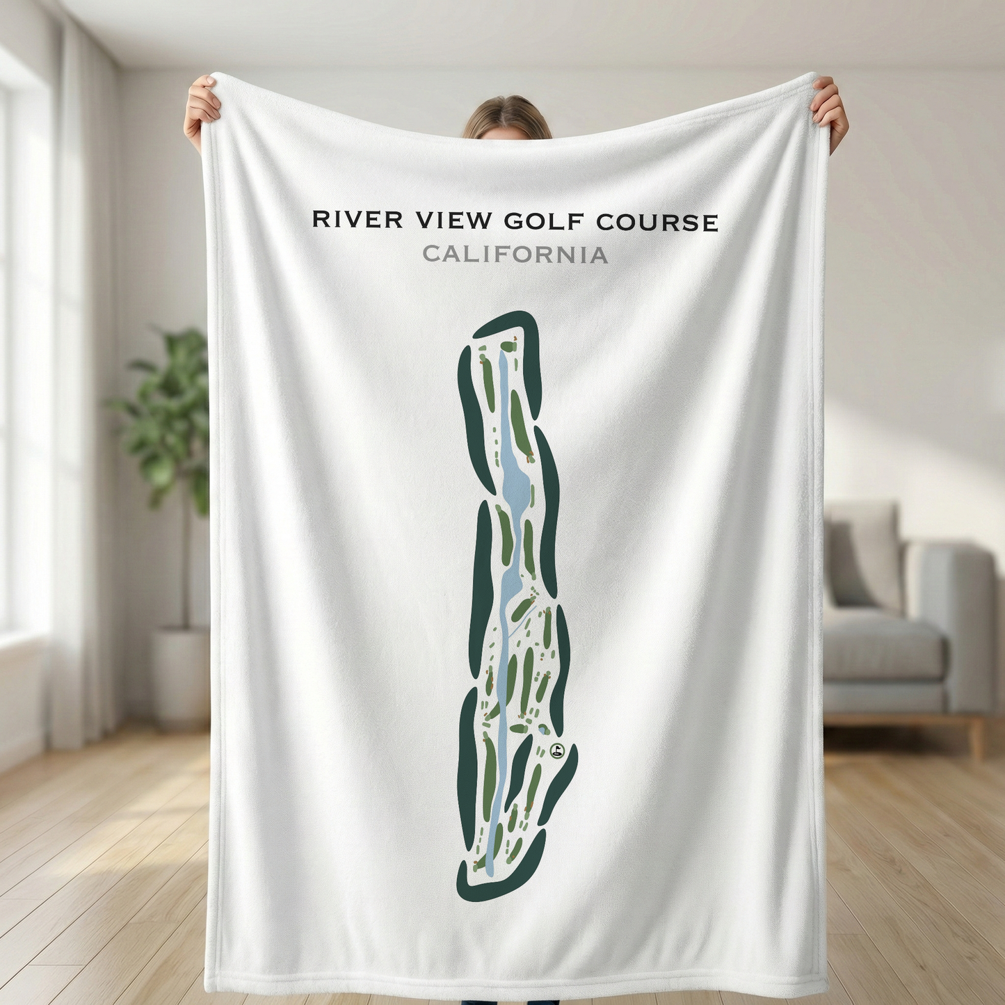 River View Golf Course, California - Printed Golf Courses