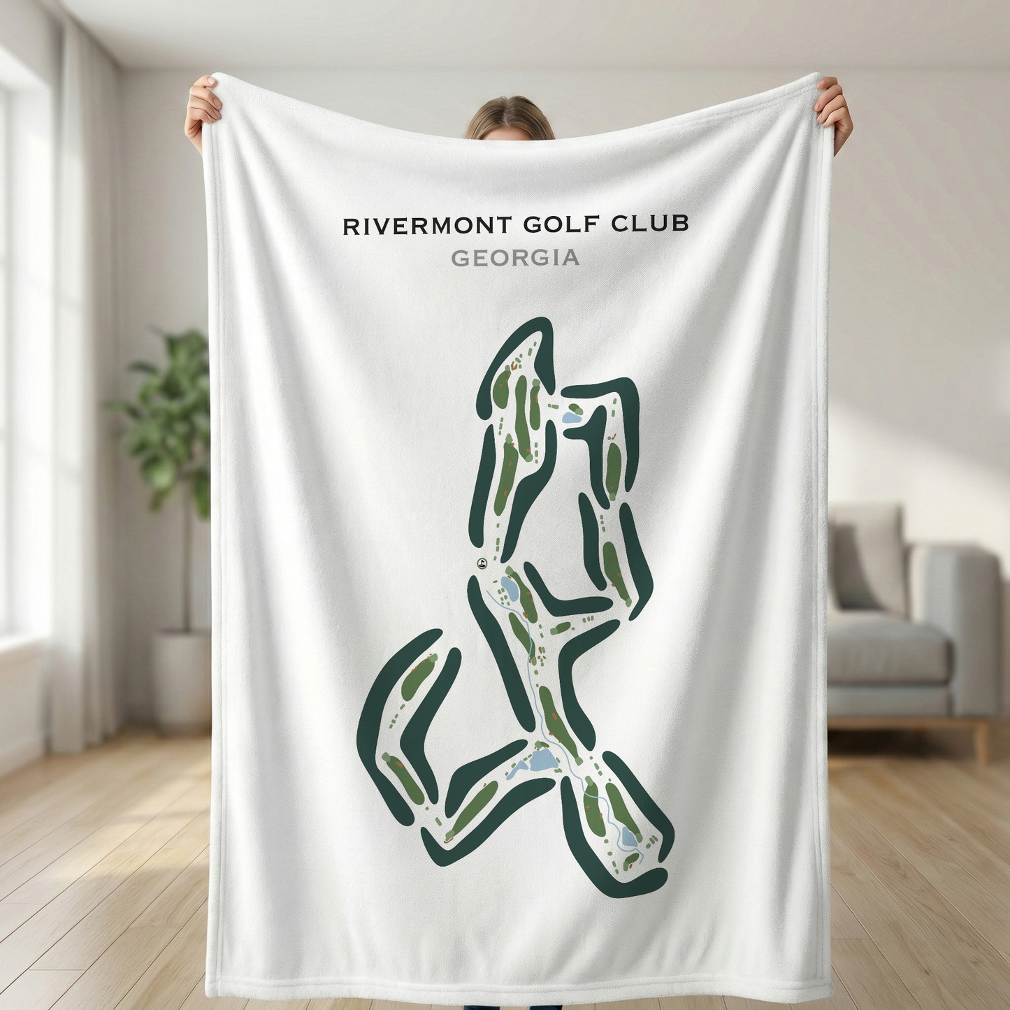 Rivermont Golf Club, Georgia - Printed Golf Courses