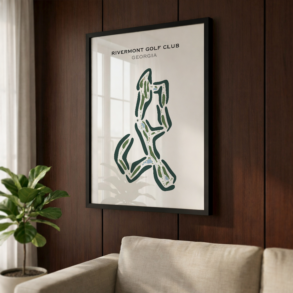 Rivermont Golf Club, Georgia - Printed Golf Courses