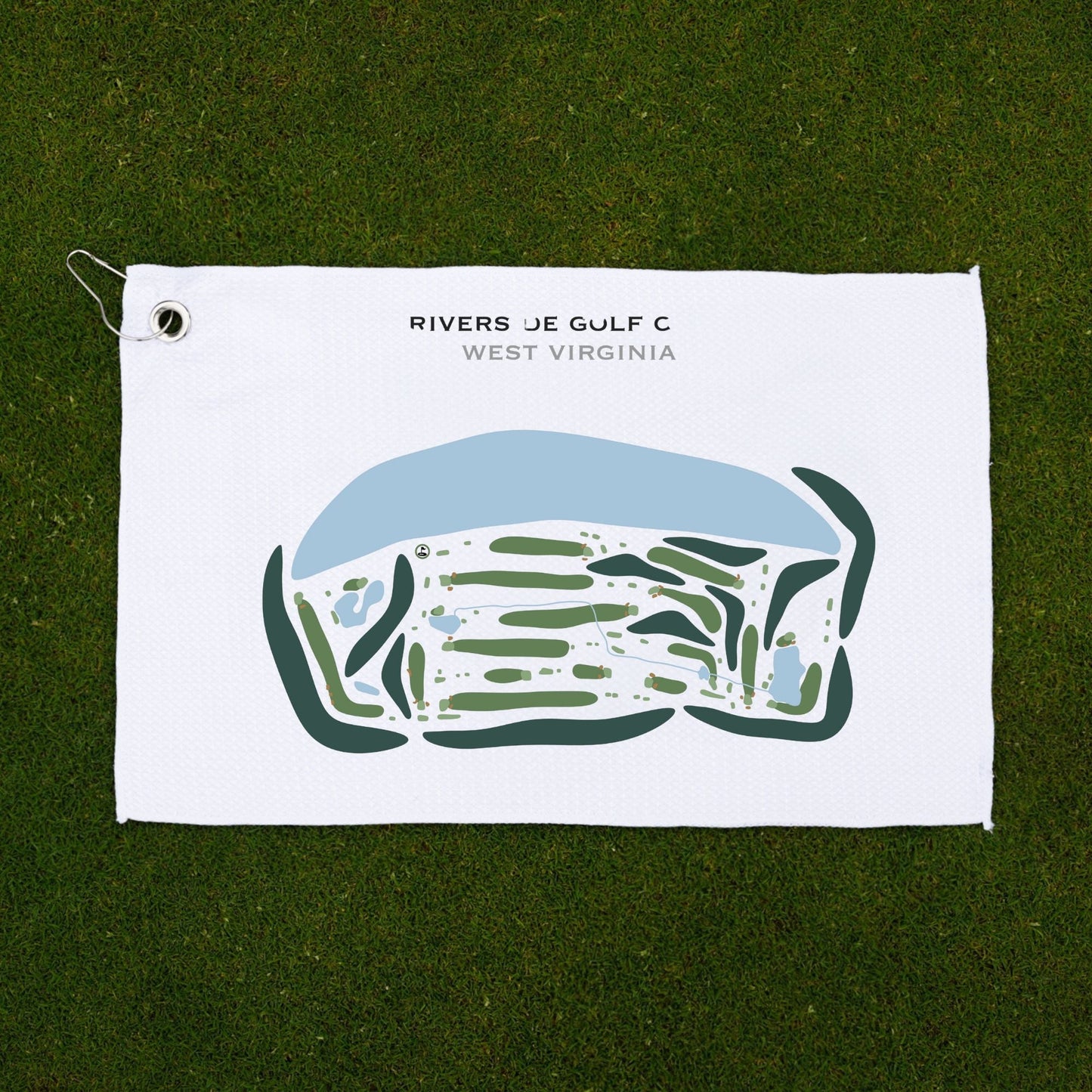 Riverside Golf Club, West Virginia - Printed Golf Courses
