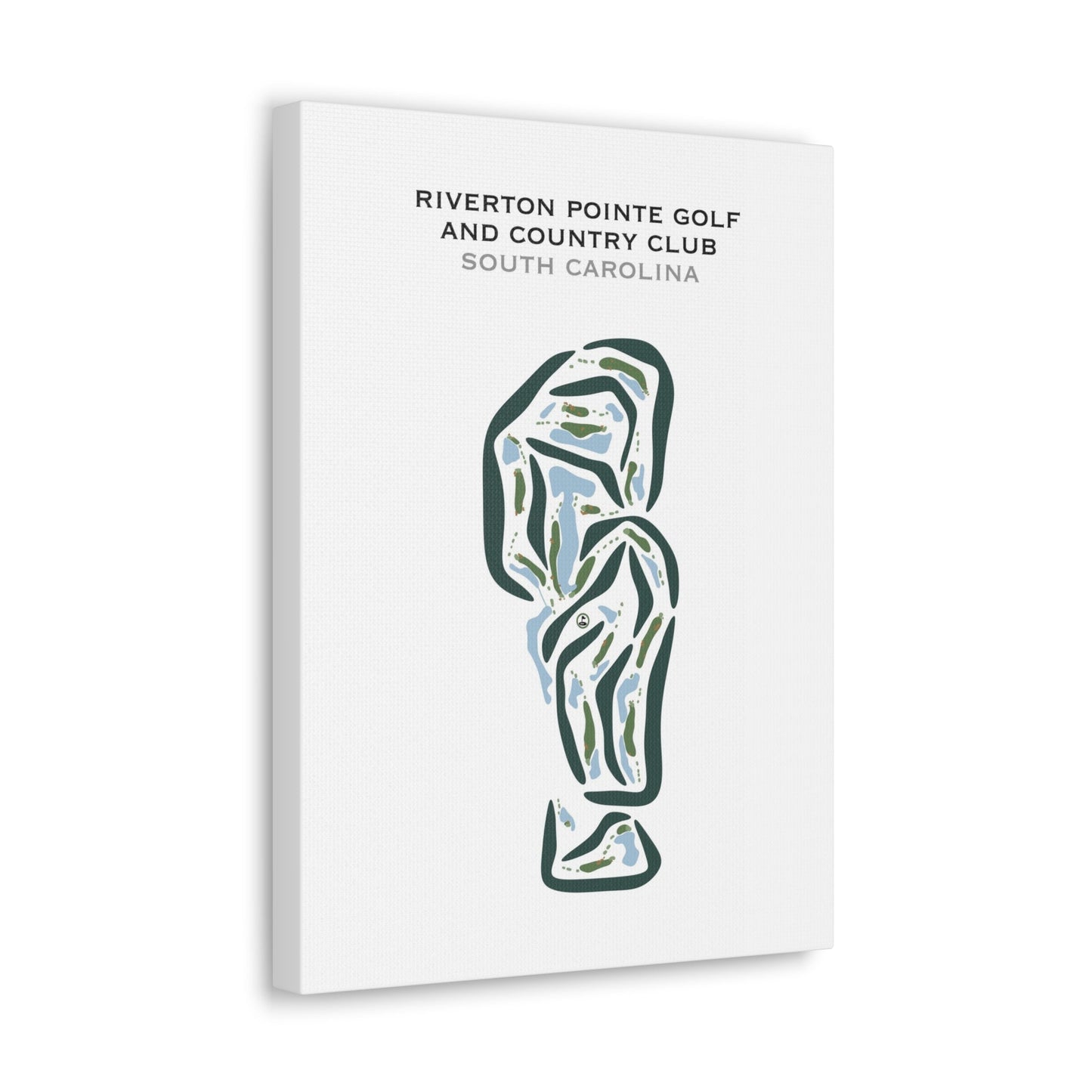 Riverton Pointe Golf & Country Club, South Carolina - Printed Golf Courses