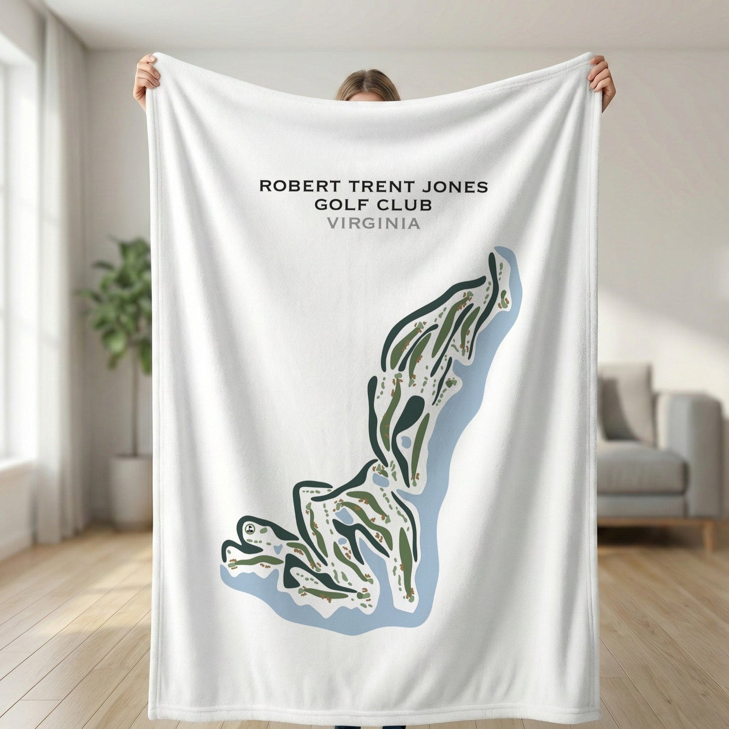 Robert Trent Jones Golf Club, Virginia - Printed Golf Courses