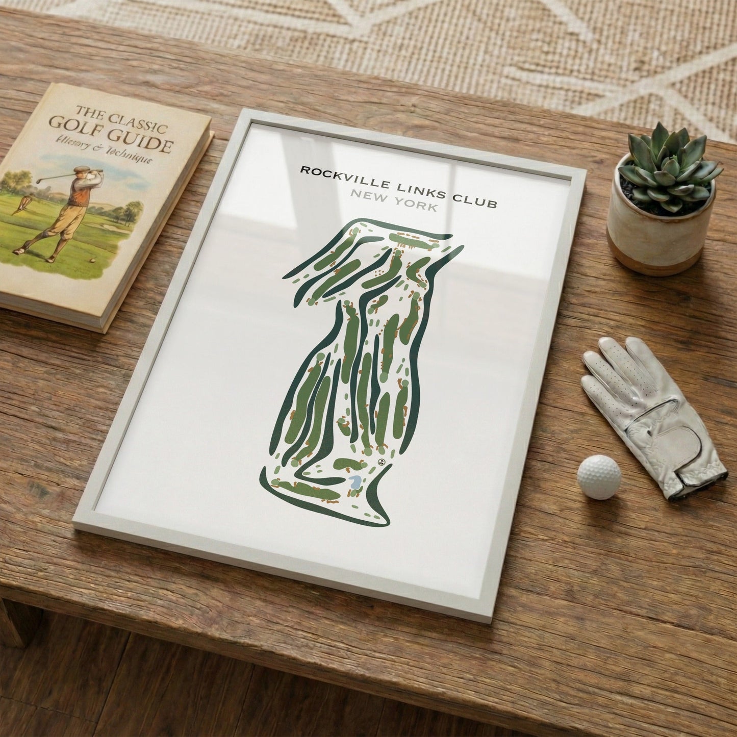 Rockville Links Club, New York - Printed Golf Courses
