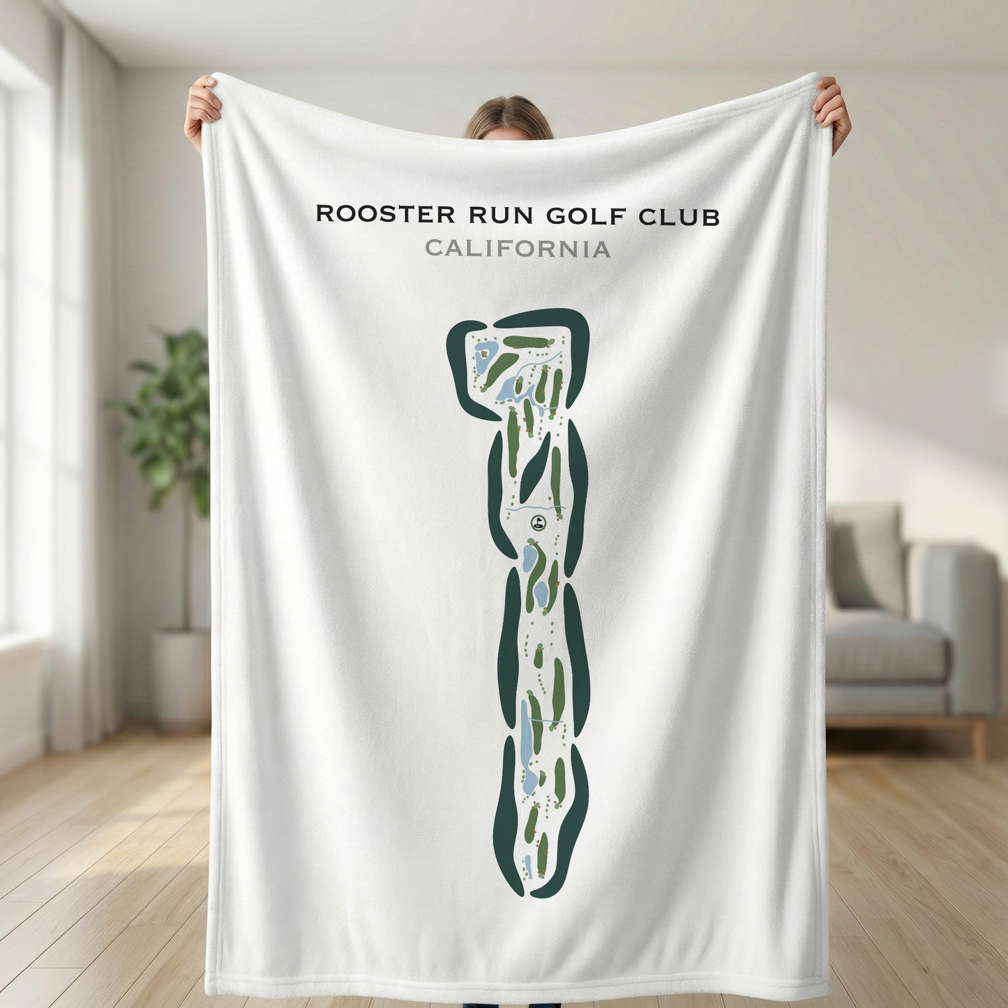 Rooster Run Golf Club, California - Printed Golf Courses