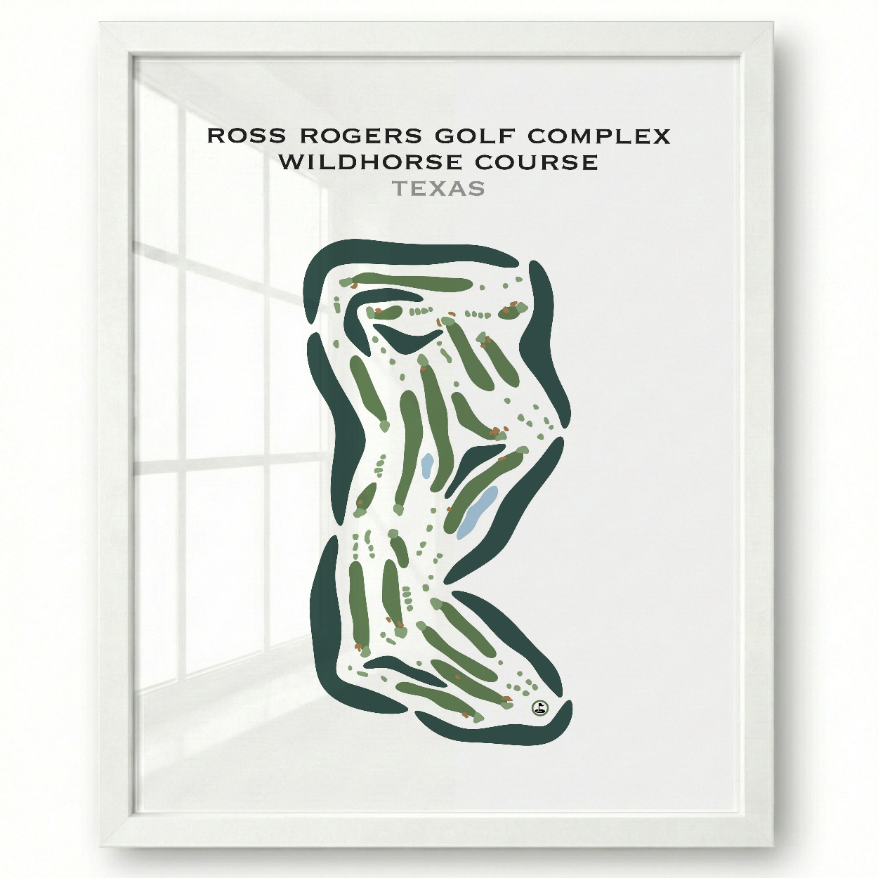 Ross Rogers Golf Complex - WildHorse Course, Texas - Printed Golf Courses