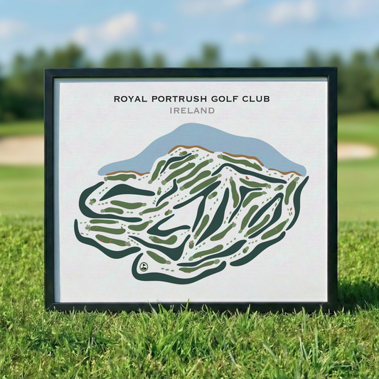 Royal Portrush Golf Club, Northern Ireland - Printed Golf Courses