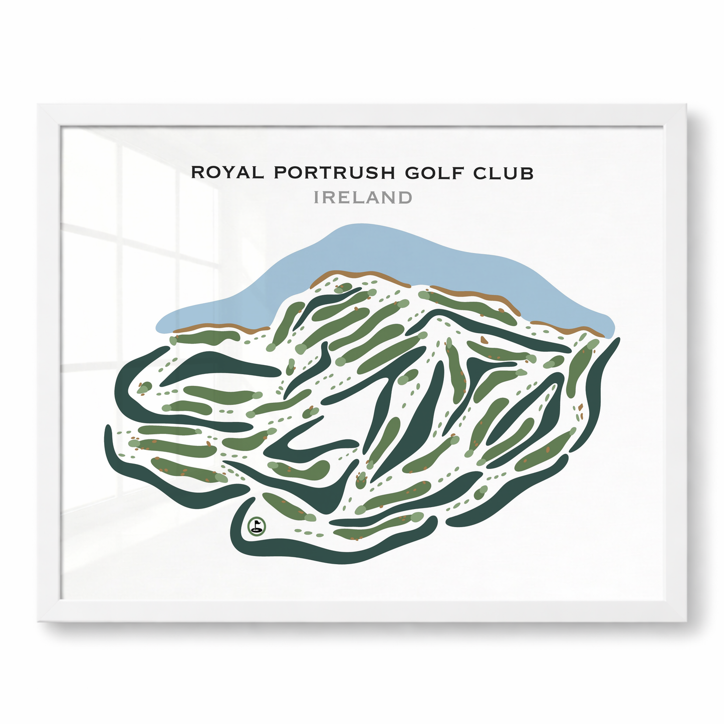 Royal Portrush Golf Club, Northern Ireland - Printed Golf Courses