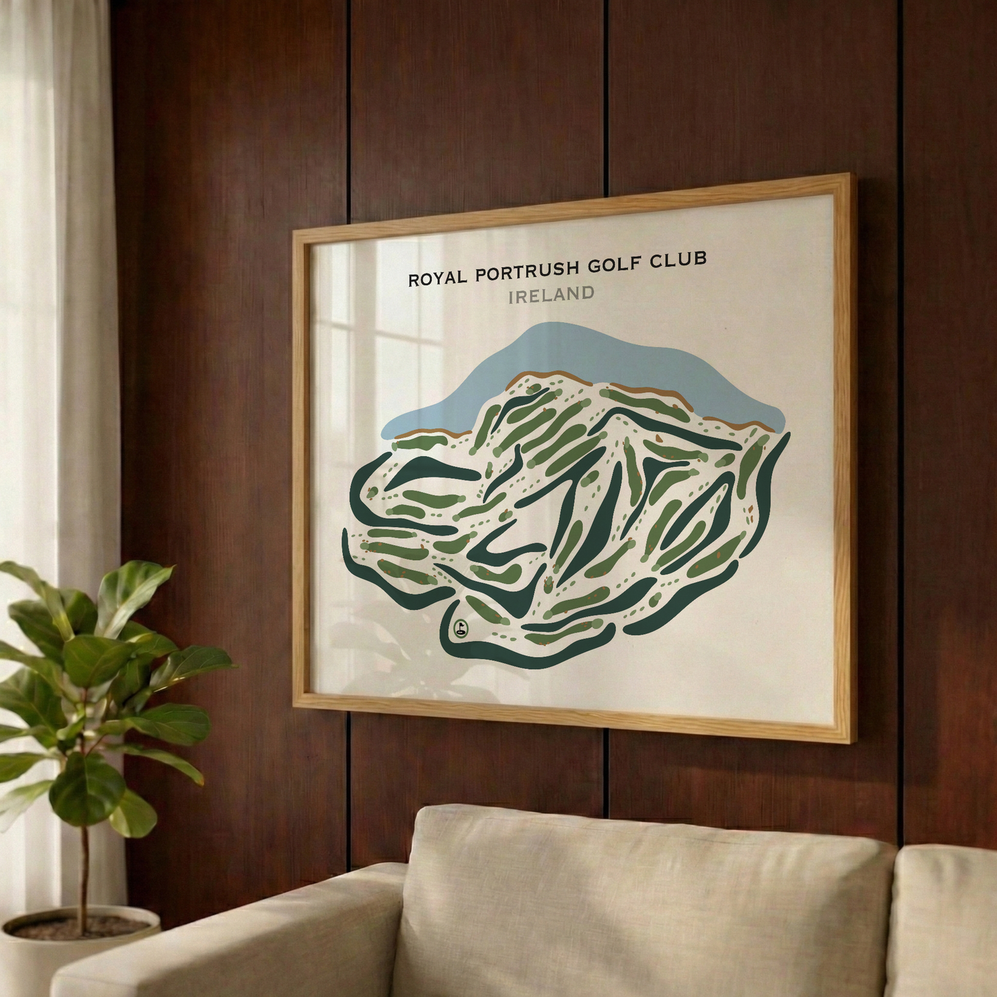 Royal Portrush Golf Club, Northern Ireland - Printed Golf Courses