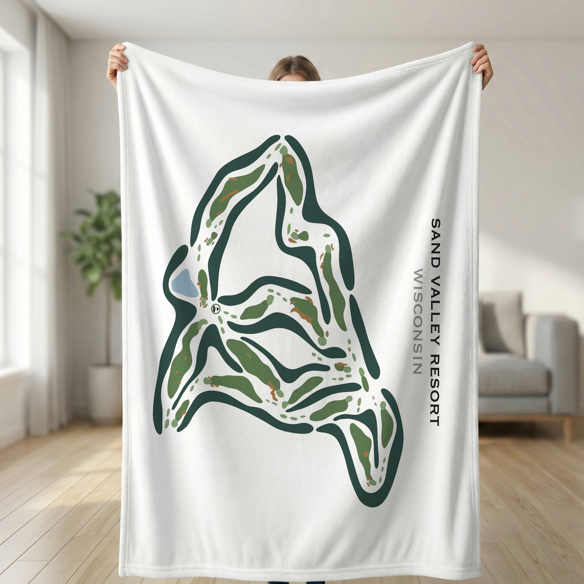 Sand Valley Resort, Wisconsin - Printed Golf Courses