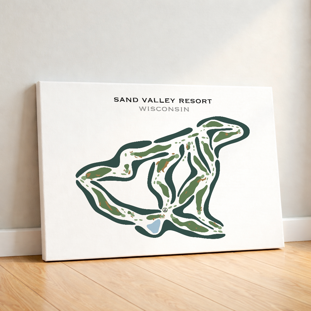 Sand Valley Resort, Wisconsin - Printed Golf Courses