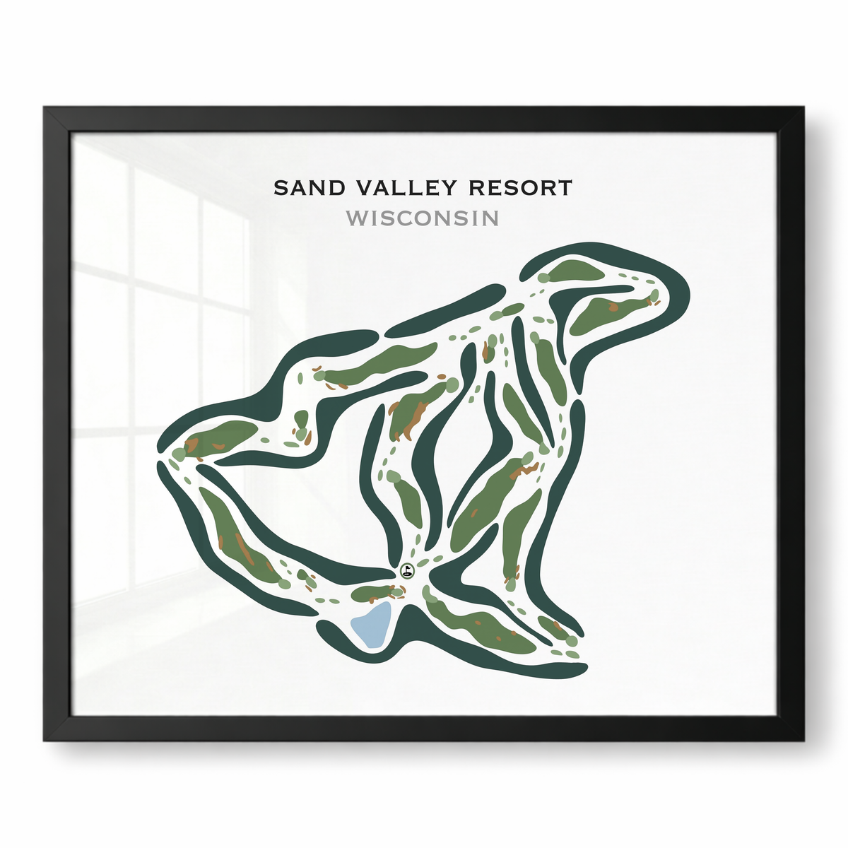 Sand Valley Resort, Wisconsin - Printed Golf Courses