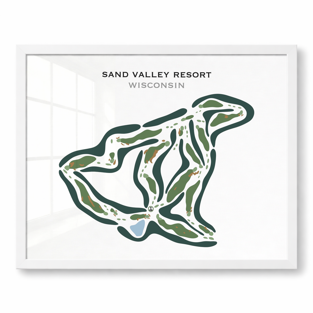 Sand Valley Resort, Wisconsin - Printed Golf Courses