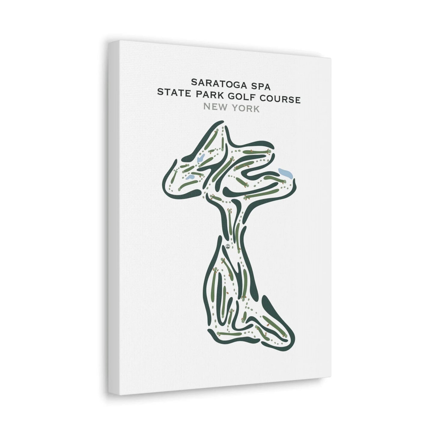 Saratoga Spa State Park Golf Course, New York - Printed Golf Courses