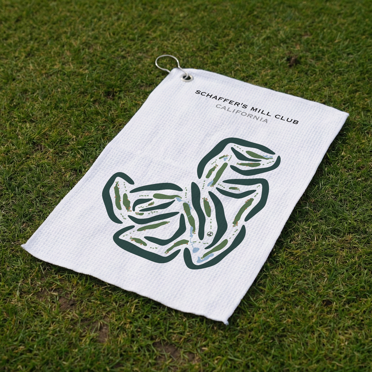 Schaffer's Mill Golf Club, California - Printed Golf Courses