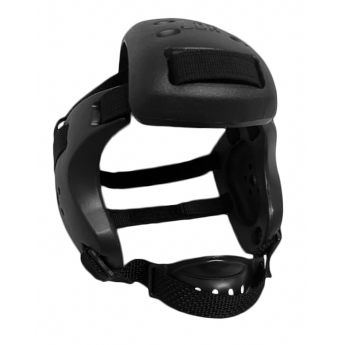 Wrestling Headgear XP4 Adult Black w/Orange Straps (4 Pads)