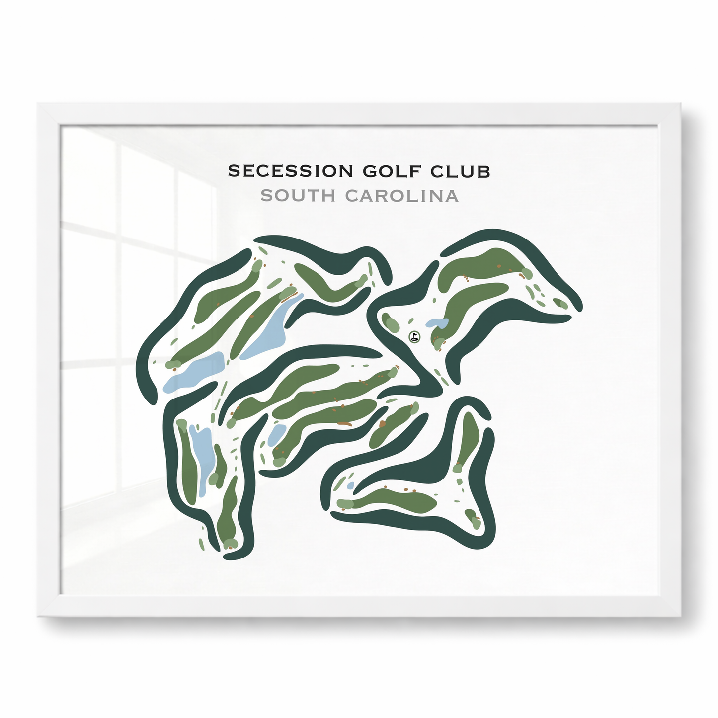 Secession Golf Club, South Carolina - Printed Golf Courses