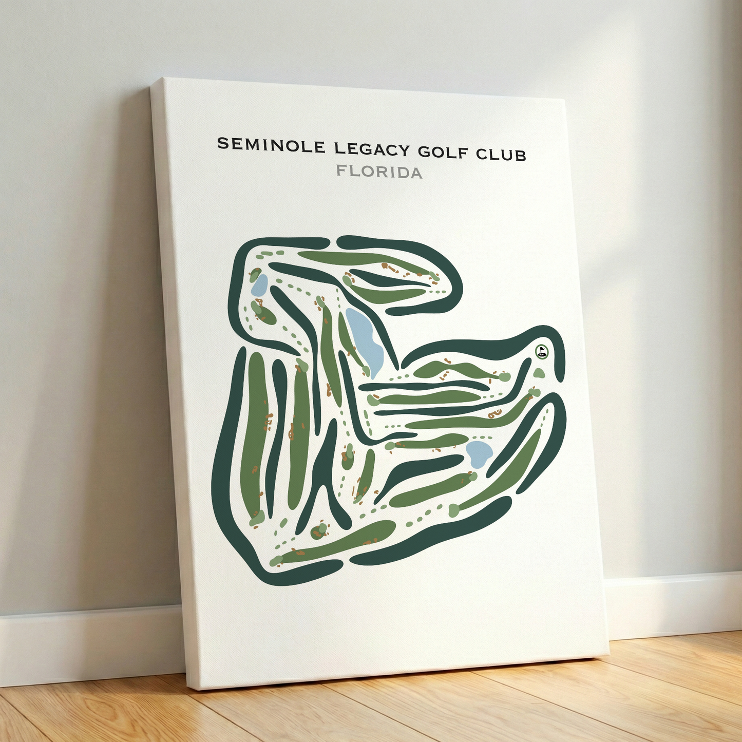 Seminole Legacy Golf Club, Florida - Printed Golf Courses