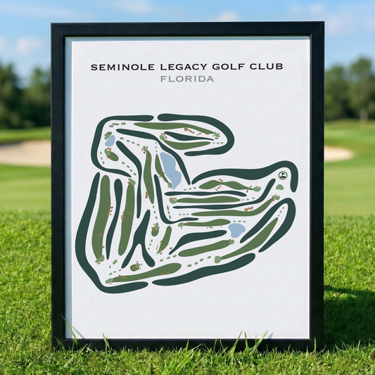 Seminole Legacy Golf Club, Florida - Printed Golf Courses